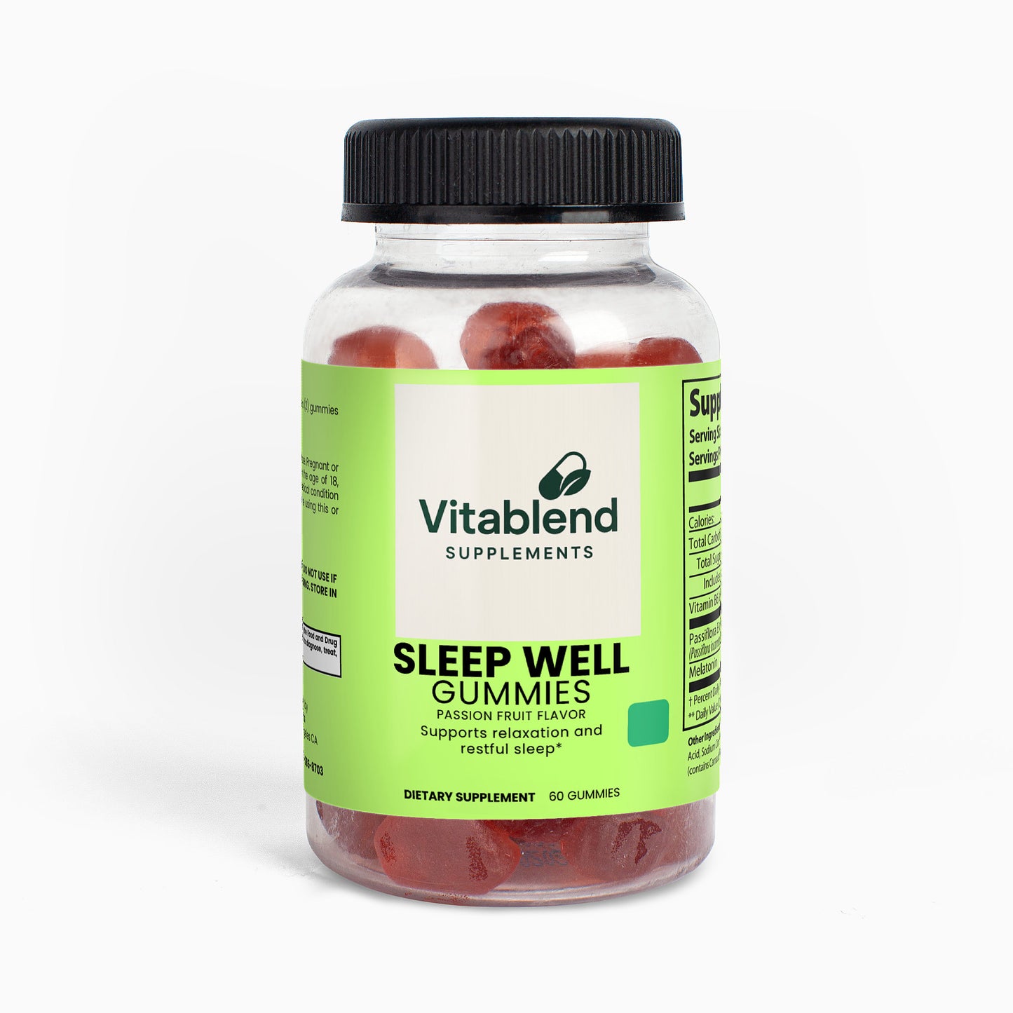 Sleep Well Gummies (Adult) by VitaBlend Wellness Supplements