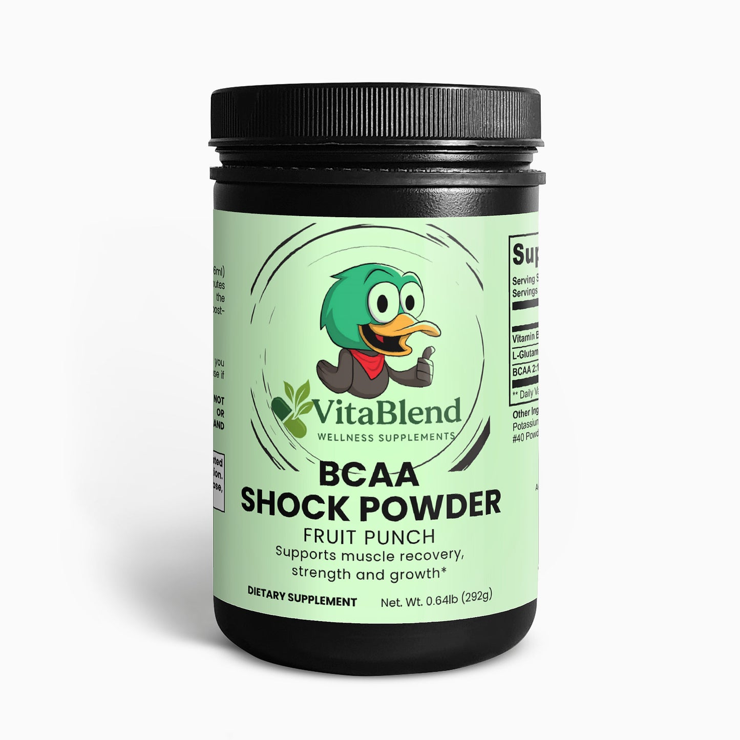 VitaBlend BCAA Shock Powder (Fruit Punch)