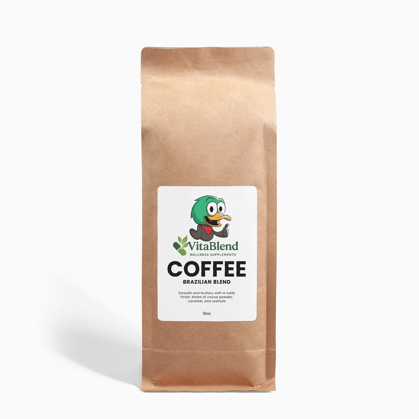 Brazilian Blend Coffee - by VitaBlend Wellness Supplements - 16oz