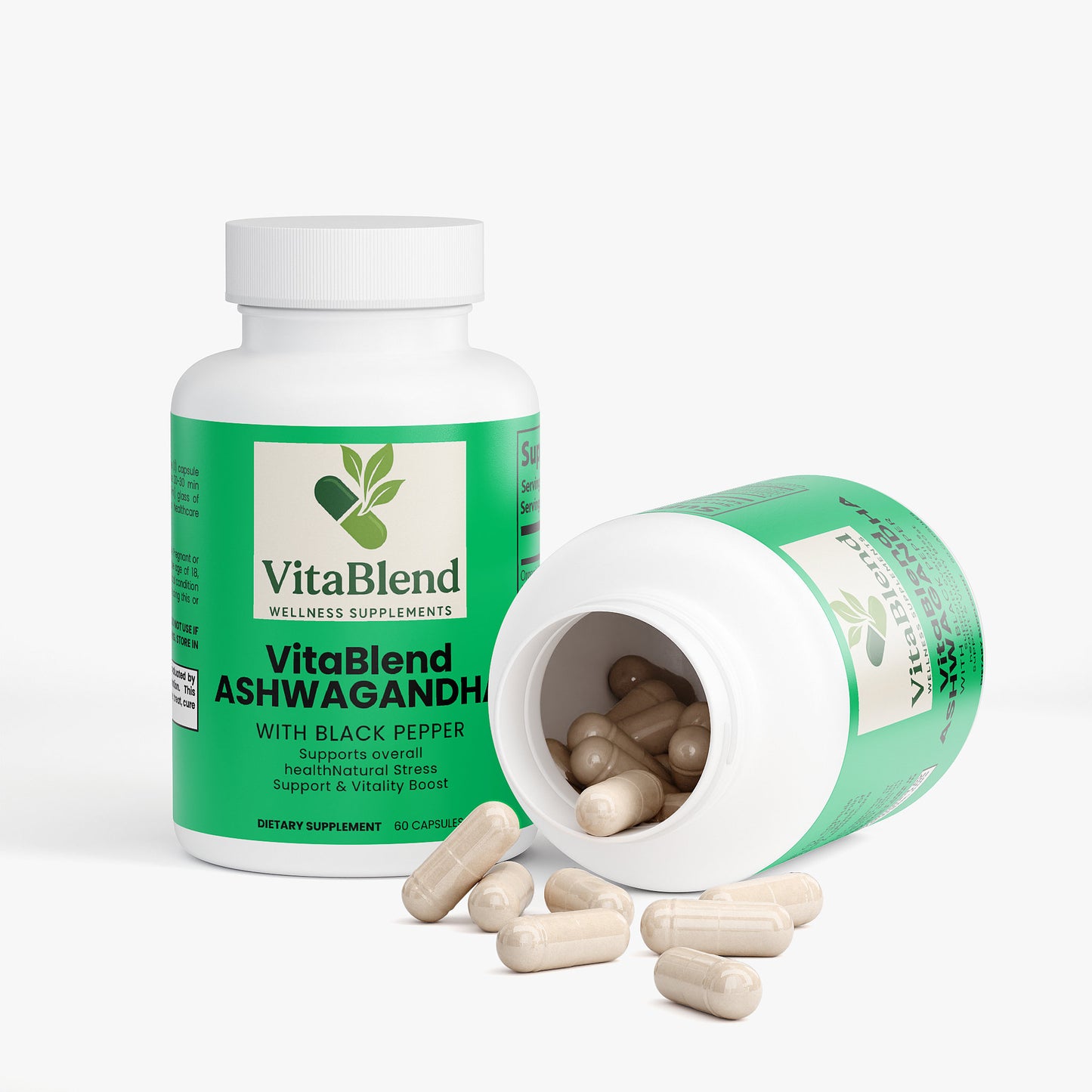 Ashwagandha – Natural Stress Relief & Energy Support - VitaBlend Supplements