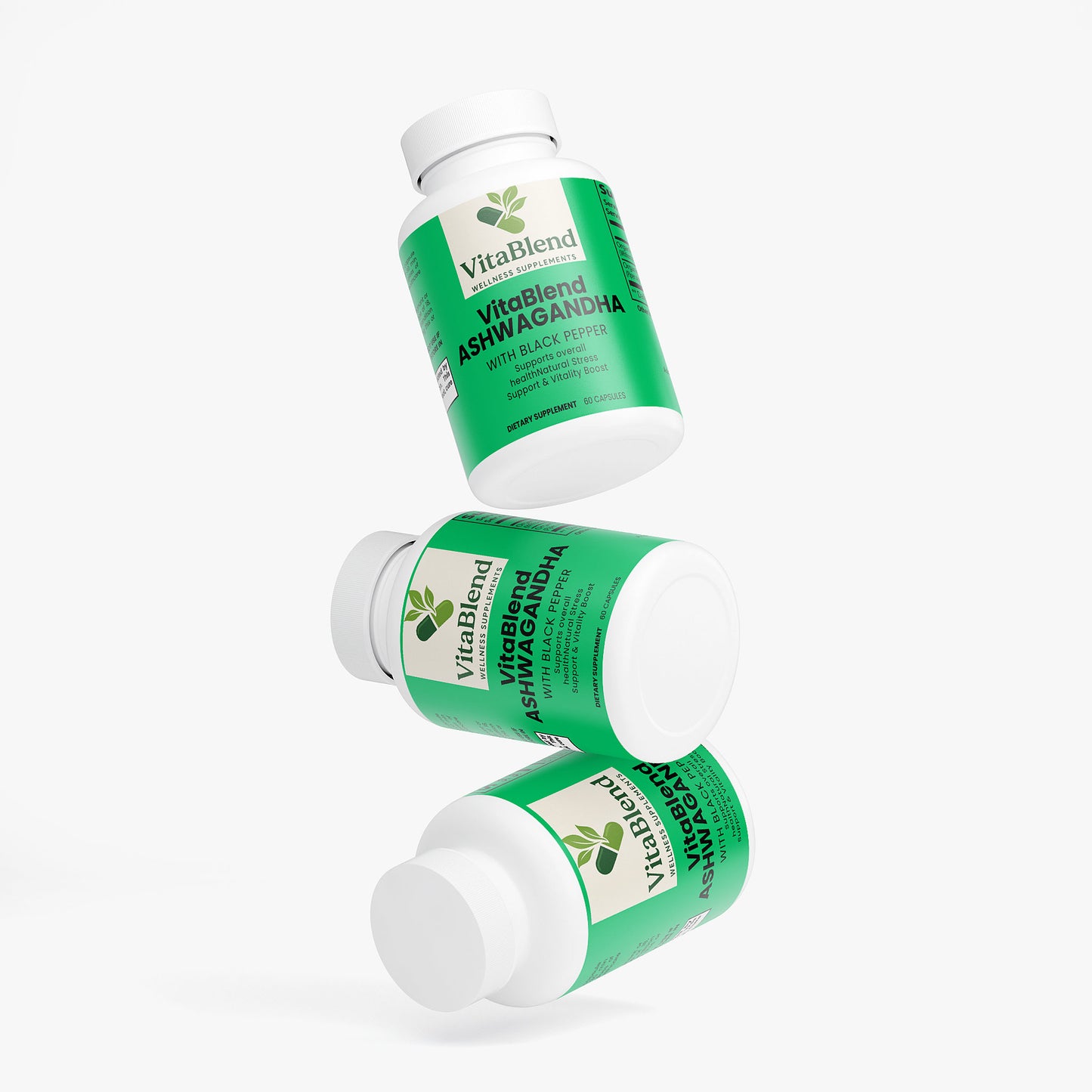 Ashwagandha – Natural Stress Relief & Energy Support - VitaBlend Supplements