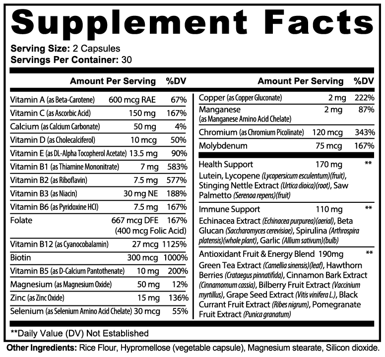 Daily Multivitamin