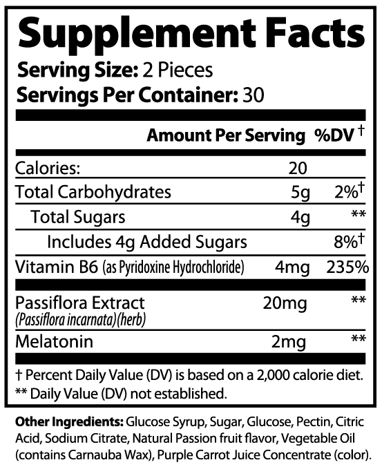 Sleep Well Gummies (Adult) by VitaBlend Wellness Supplements