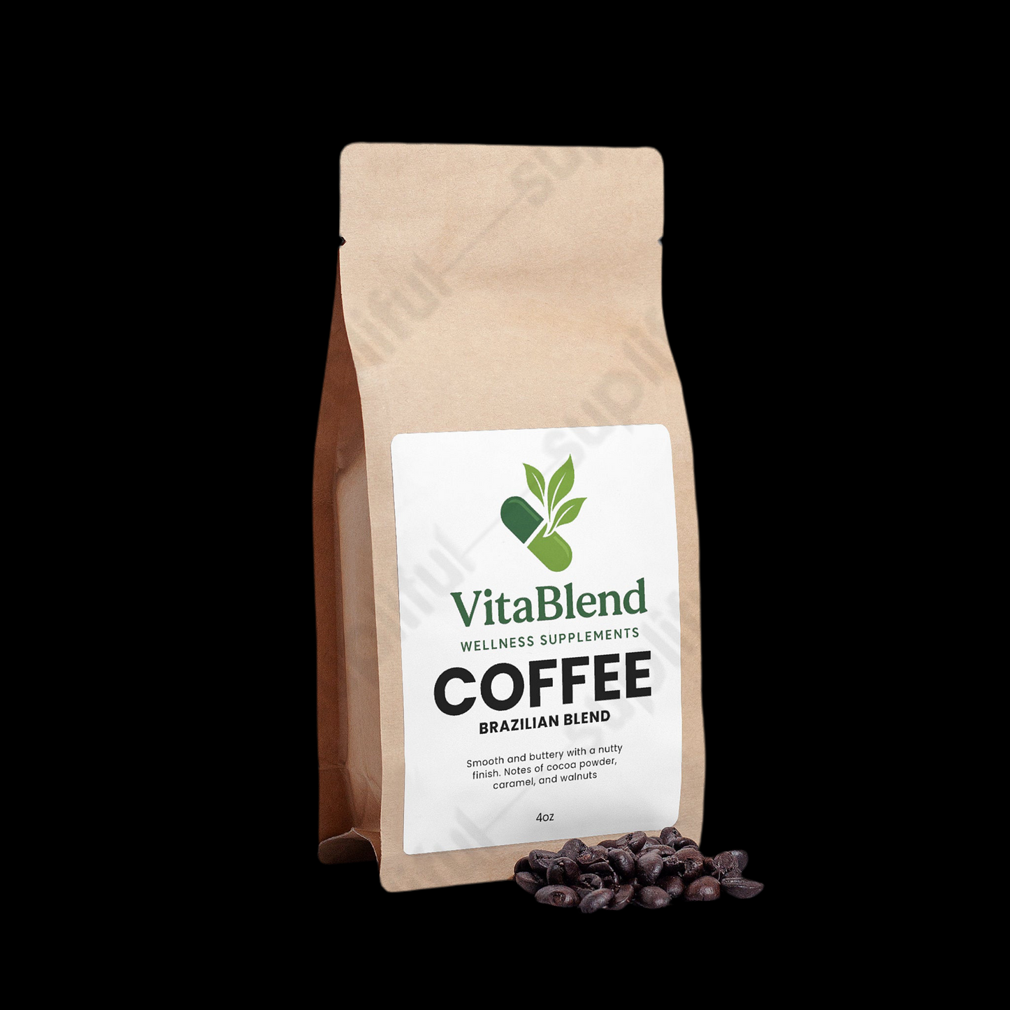 Brazilian Blend Coffee - by VitaBlend Wellness Supplements - 16oz