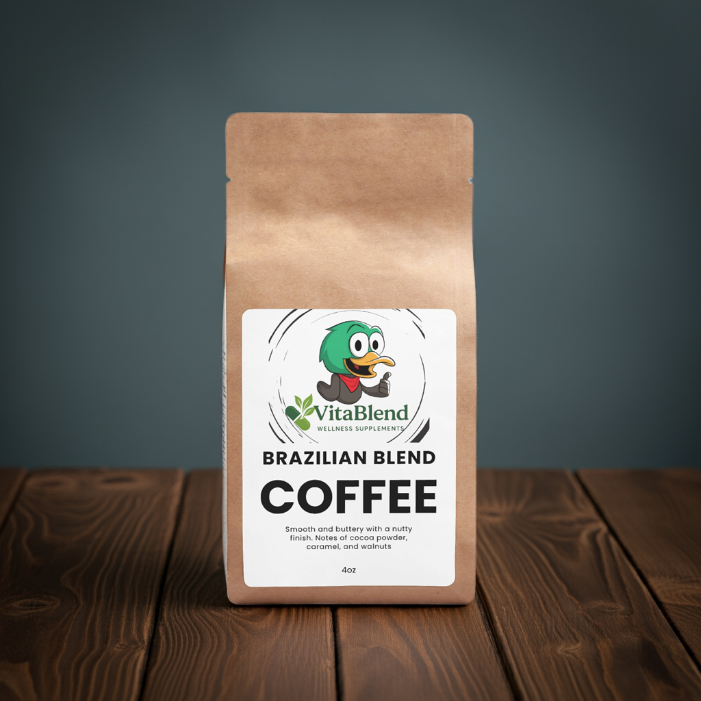 Brazilian Blend Coffee – 4oz Fresh Roasted