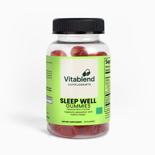 Sleep Well Gummies (Adult) by VitaBlend Wellness Supplements