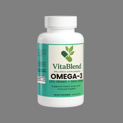 VitaBlend - Omega-3 EPA 180mg + DHA 120mg