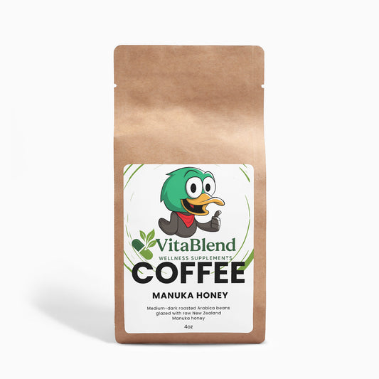 Manuka Honey Coffee by VitaBlend Wellness Supplements - 4oz