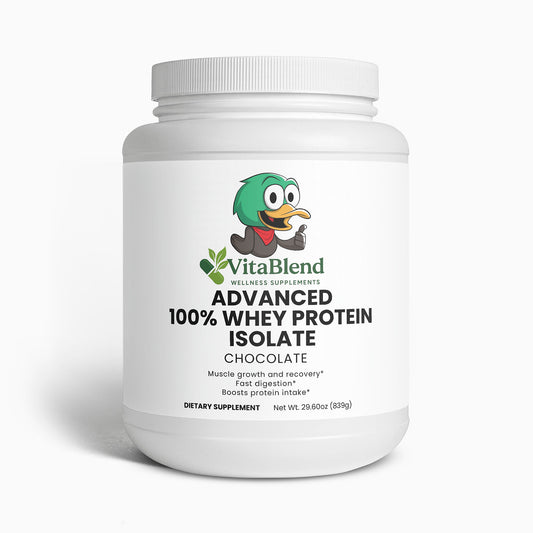 VitaBlend Advanced 100 % Whey Protein Isolate – Chocolate (16oz)