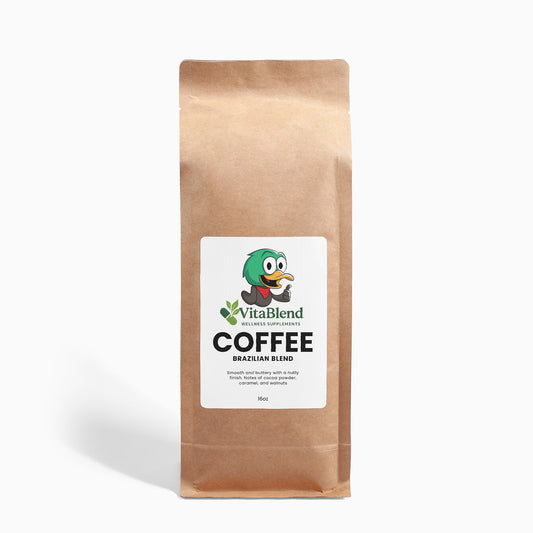 Brazilian Blend Coffee - by VitaBlend Wellness Supplements - 16oz