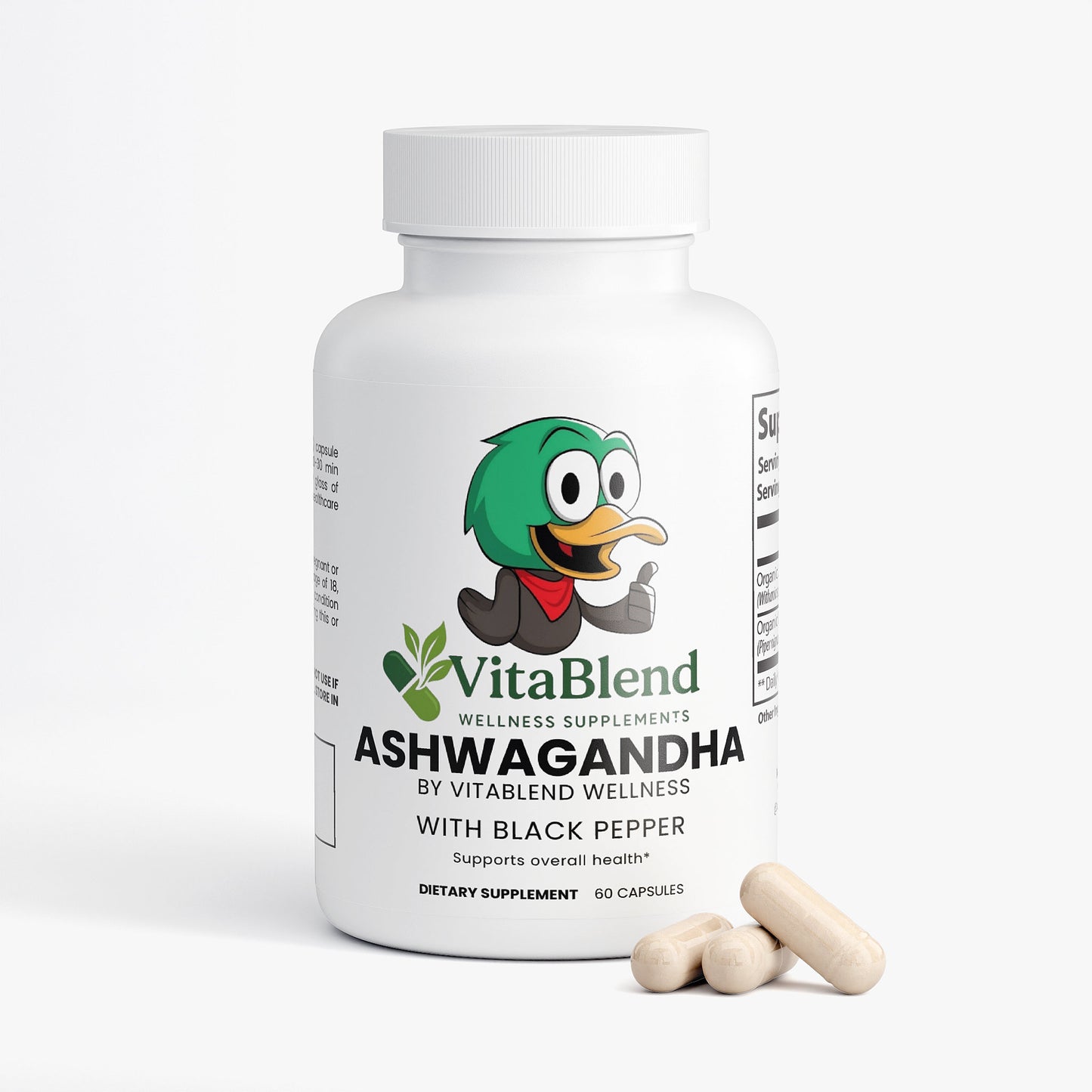 Ashwagandha By Vitablend Wellness Supplements