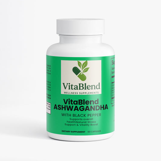 Ashwagandha – Natural Stress Relief & Energy Support - VitaBlend Supplements