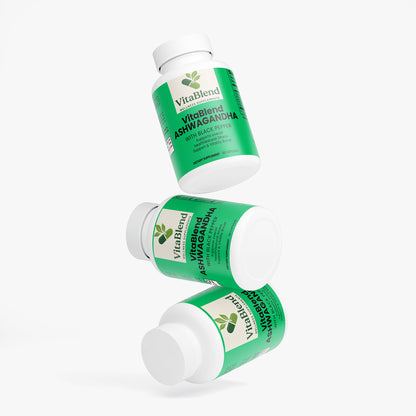 Ashwagandha – Natural Stress Relief & Energy Support - VitaBlend Supplements