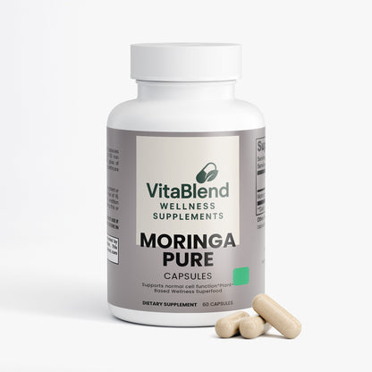 Moringa Pure (Drumstick Tree) by Vitablend Wellness Supplements