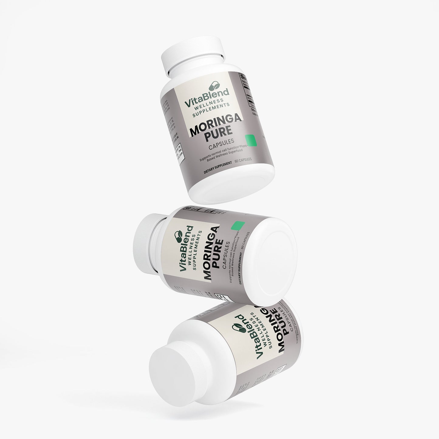 Moringa Pure (Drumstick Tree) by Vitablend Wellness Supplements