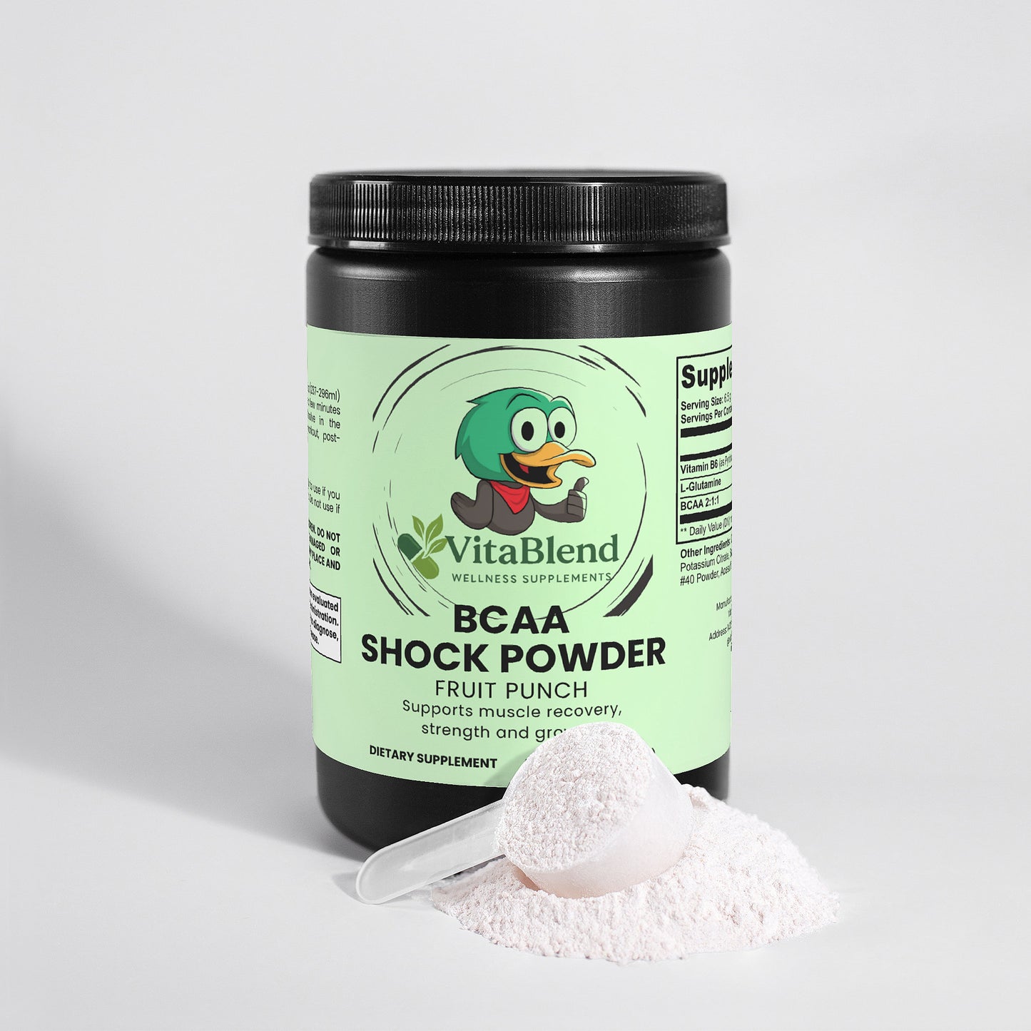 VitaBlend BCAA Shock Powder (Fruit Punch)