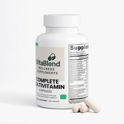 VitaBlend Daily Multivitamin with Vitamin B Complex & Green Tea – 60 Capsules