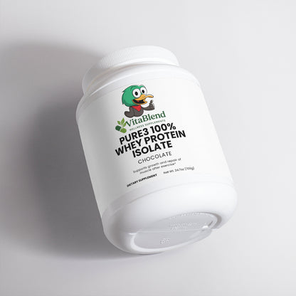 Pure3 100% Whey Protein Isolate (Chocolate) by: Vitablend Wellness Supplement