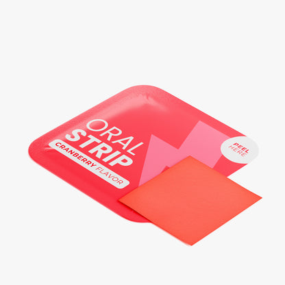 Energy Strips - Cranberry Flavor - By Vitablend Wellness Suplements