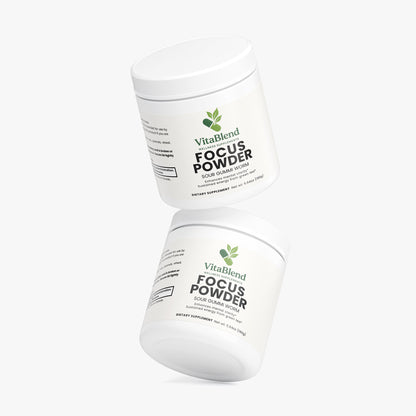 Focus Powder (Sour Gummi Worm) by VitaBlend Wellness Supplements
