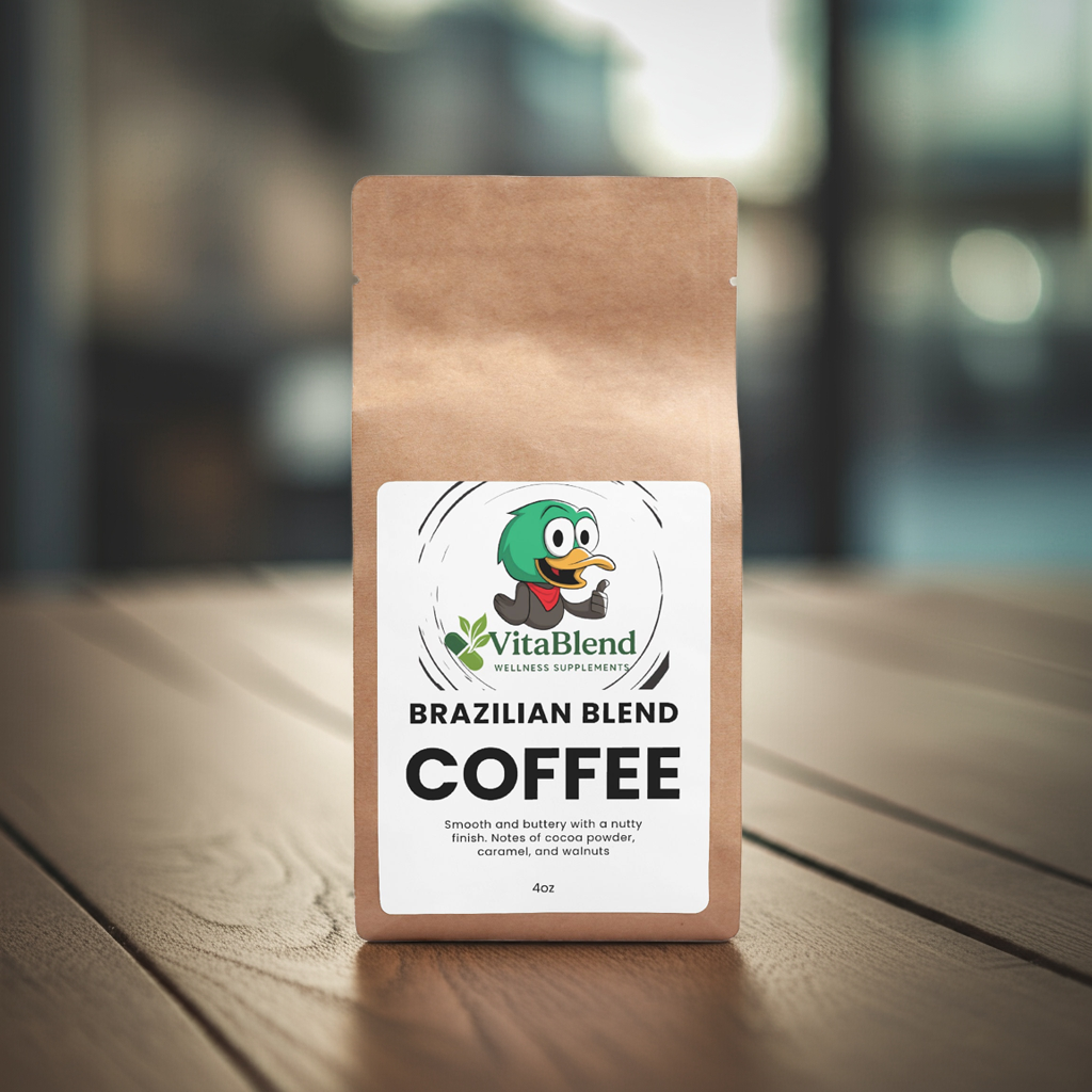 Brazilian Blend Coffee – 4oz Fresh Roasted